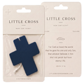 Little Cross Car Air Freshener + Tear-Away Prayer Card
